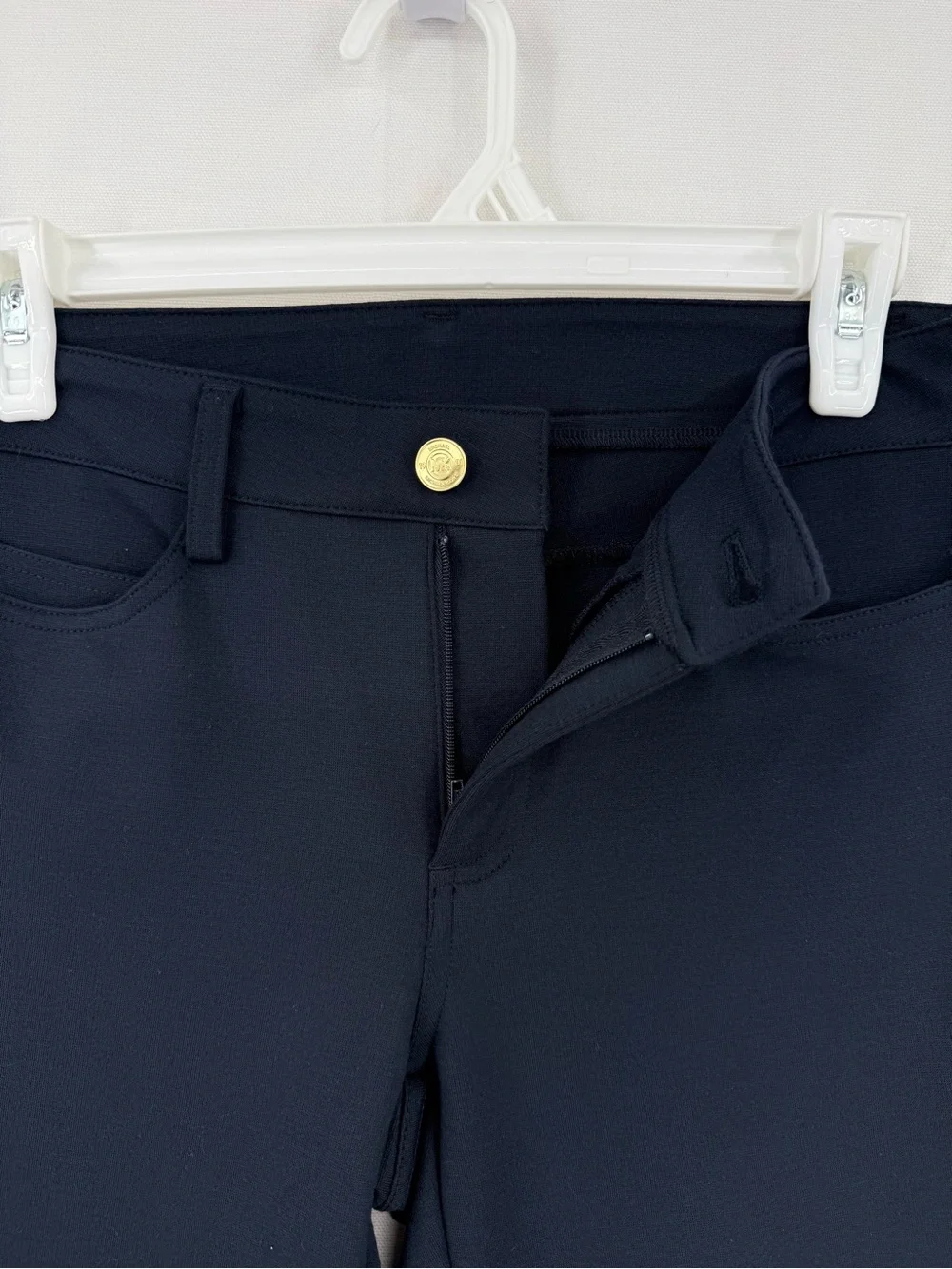Michael Kors Navy Blue Skinny Pants Women’s Size 2 Stretch Office Career